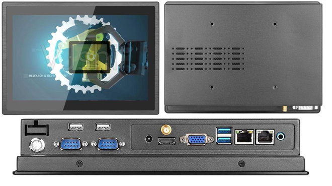 10.1 Inch Fanless Industrial Panel PC
